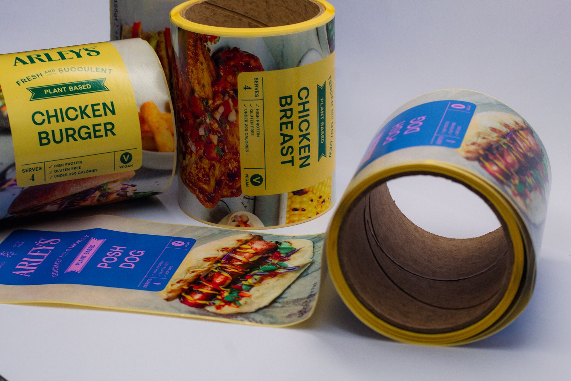 food packaging label