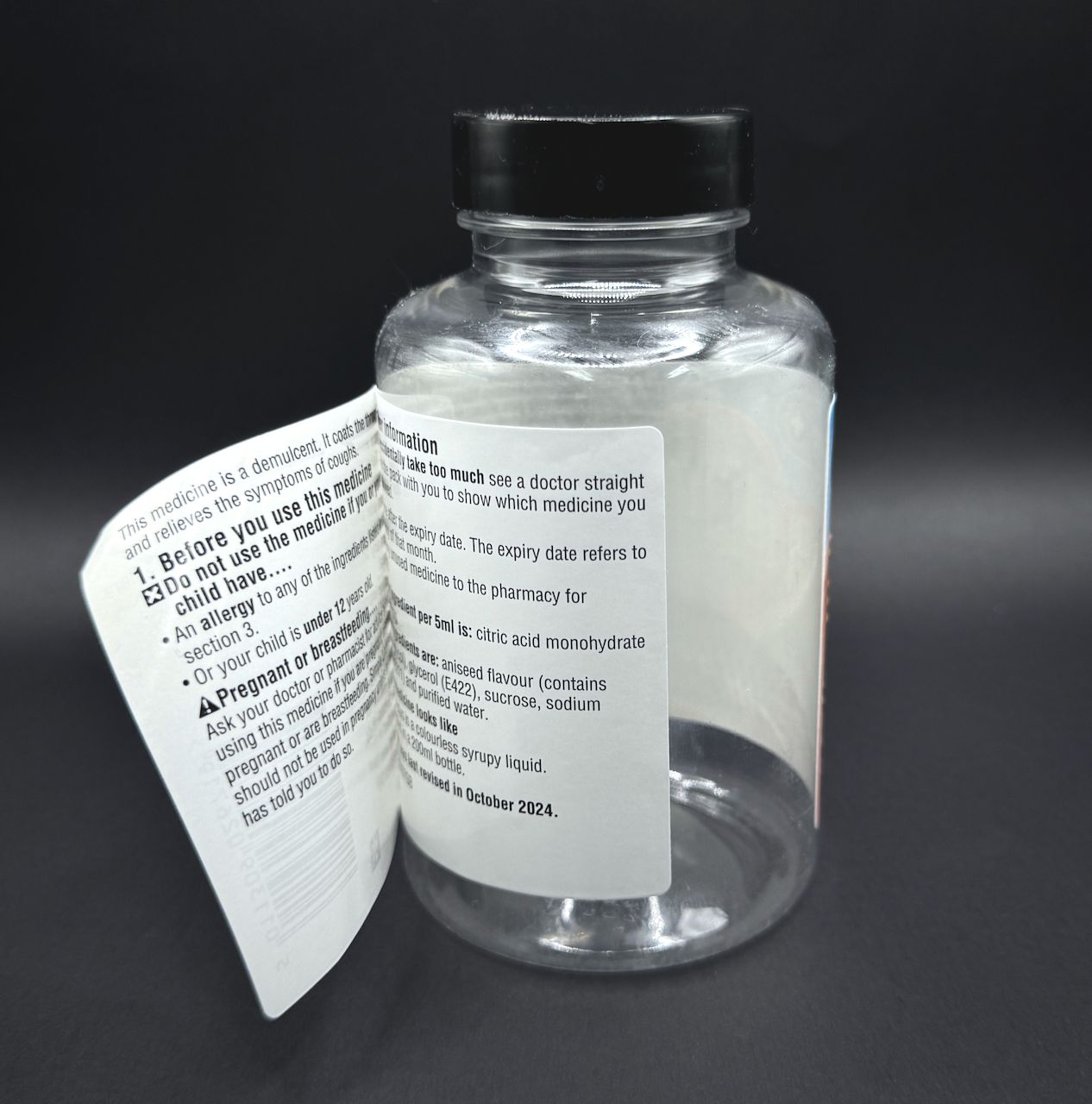 pharmaceutical peel and reveal label