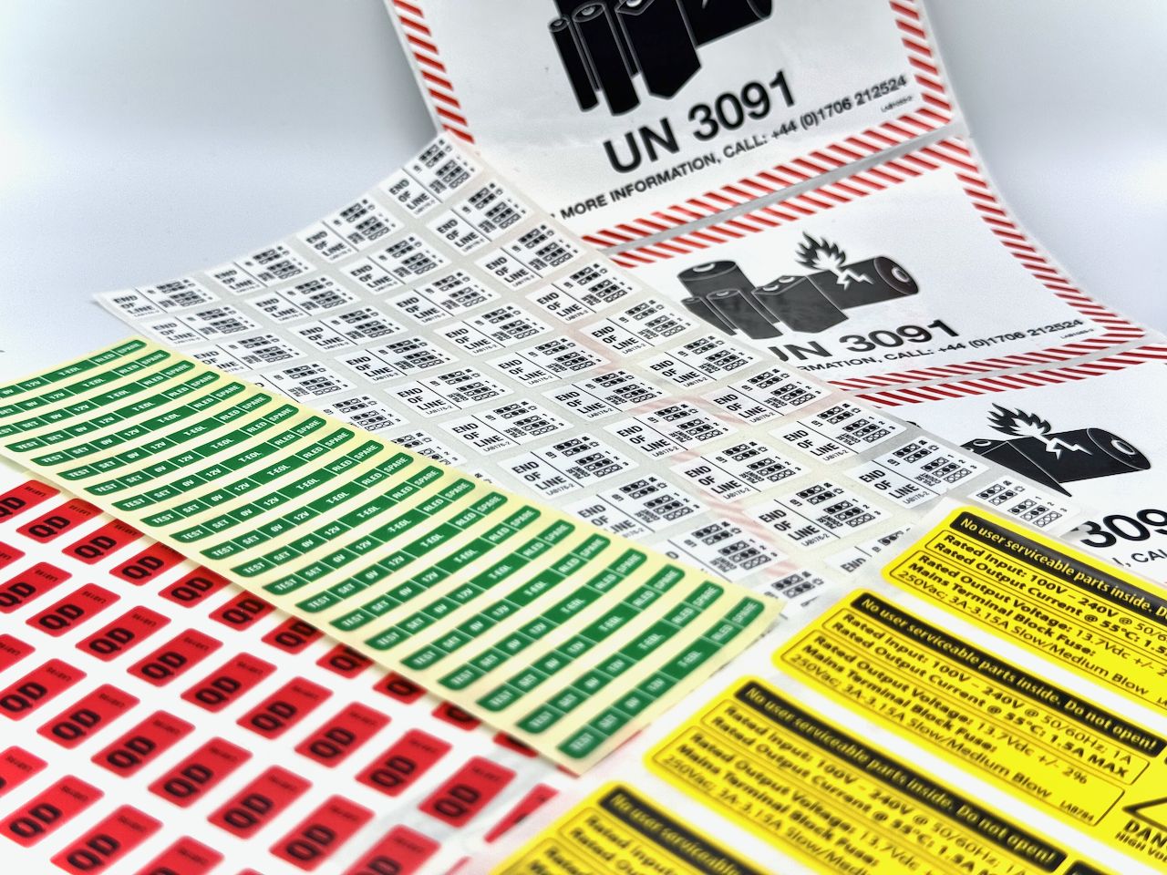 Industrial labels