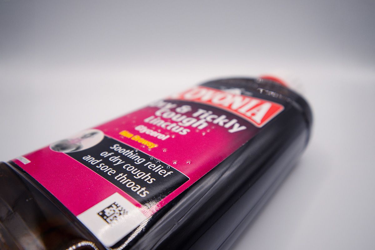 pharmaceutical label with braille