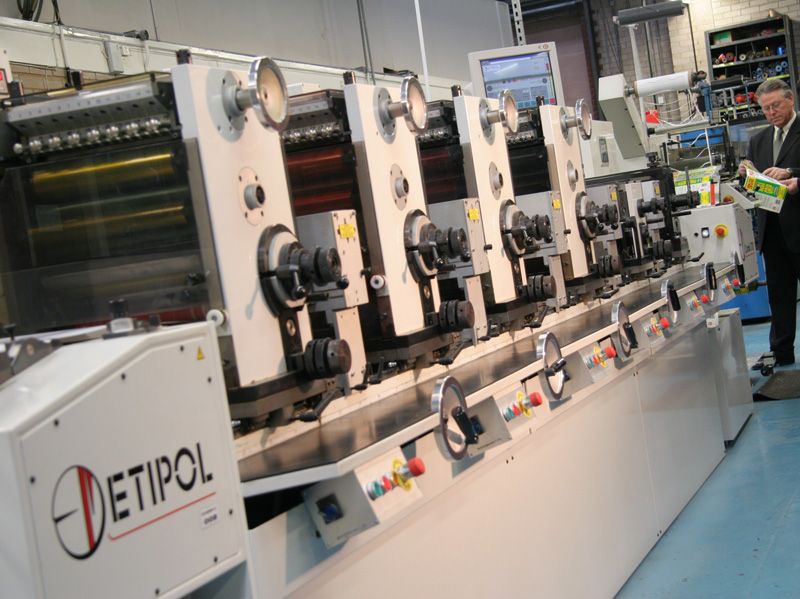 Etipol Combi 270 letterpress machine